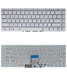 Clavier espagnol L15600-031 pour HP Pavilion x360 14-CD 14-CE blanc sans cadre