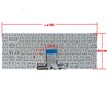 Clavier espagnol L15600-031 pour HP Pavilion x360 14-CD 14-CE blanc sans cadre