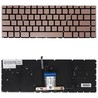 Clavier Espagnol L15600-031 pour HP Pavilion x360 14-CE Doré Rétroéclairé