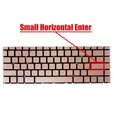 Clavier Espagnol L15600-031 pour HP Pavilion x360 14-CE Doré Rétroéclairé