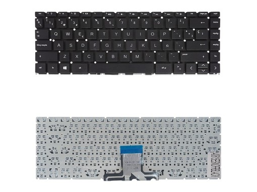 Spanish Keyboard L15600-031 for HP Pavilion x360 14-CE 14-CD frameless