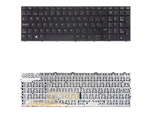 Spanish Keyboard L01027-071 for HP Probook 450 G5 470 G5 650 G4 with frame