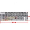 Teclado Español L01027-071 para HP Probook 450 G5 470 G5 650 G4 con marco