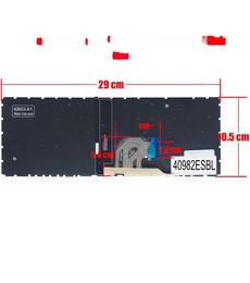 Spanische Hintergrundbeleuchtete Tastatur L44589-071 für HP ProBook 440 G6 und 445 G7