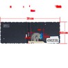 Spanish Backlit Keyboard L44589-071 for HP ProBook 440 G6 and 445 G7