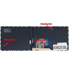 Clavier Espagnol Rétroéclairé L44589-071 pour HP ProBook 440 G6 et 445 G7