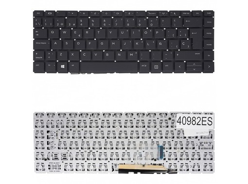 Teclado Español para HP ProBook 440 G6 y G7 L44589-071 Sin Marco