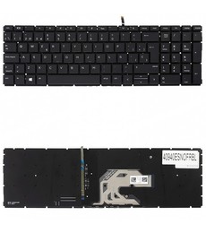 Clavier Espagnol Rétroéclairé L45090-001 pour HP Probook 450 G6 et 450 G7