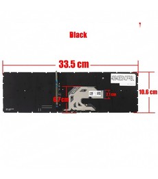 Clavier Espagnol Rétroéclairé L45090-001 pour HP Probook 450 G6 et 450 G7