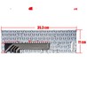 Teclado Espanhol com moldura para HP Probook 4530S 4535S referência 638179-DJ1