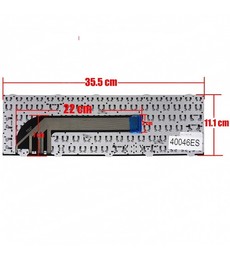 Teclado Espanhol para HP ProBook 4540s com moldura, referência 683491-071