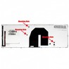 Clavier espagnol rétroéclairé 650377-001 pour HP ProBook 5330 5330m