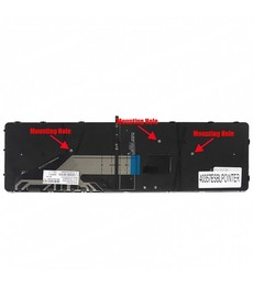 Clavier espagnol 841136-071 pour HP ProBook 650 G3 avec rétroéclairage et pointeur