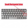Teclado Español PK131J41B17 para HP Spectre 13-V y Pro 13 G1, color plata, retroiluminado