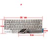 Teclado Español 732298-071 para HP Split X2 13-M y Pavilion 13-P sin marco