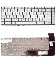 Spanische Tastatur für HP Stream 13-C AEY0BU00030 Weiß rahmenlos