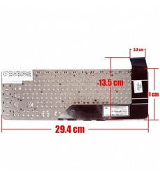 Teclado Espanhol para HP Stream 13-C AEY0BU00030 Branco sem moldura