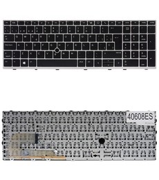 Spanish Keyboard L17971-071 for HP ZBook 15U G5 G6 and EliteBook 850 G5 G6
