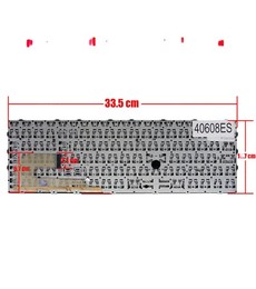 Teclado Español L17971-071 para HP ZBook 15U G5 G6 y EliteBook 850 G5 G6