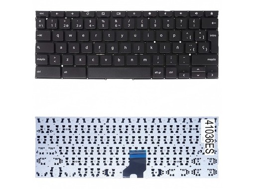 Spanish Keyboard 13NX01C1AP0401 for Asus Chromebook 11 C213