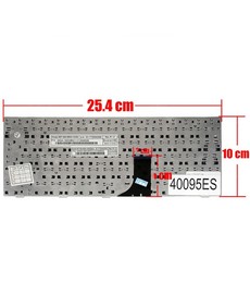 Spanish Keyboard for Asus EEE PC 1001H 1005HA with reference 0KNA-191US02