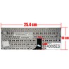 Spanish Keyboard for Asus EEE PC 1001H 1005HA with reference 0KNA-191US02