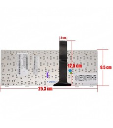 Clavier Espagnol Blanc V103646OK1 pour Asus Eee PC 1015 Sans Cadre