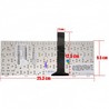 Teclado Español Blanco V103646OK1 para Asus Eee PC 1015 Sin Marco