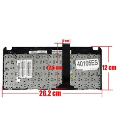 Spanish Keyboard V103662GK1 for Asus Eee PC 1015 1011 1025 Black