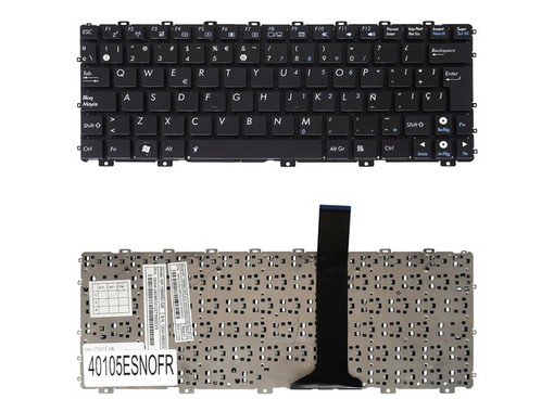 Spanische Tastatur V103662GK1 für Asus Eee PC 1015 1016 ohne Rahmen