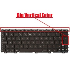 Spanische Tastatur für Asus Eee PC 1015 1011 Laptop braun V103662GK1