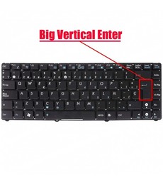 Clavier espagnol 9J.N2K82.C0U pour Asus Eee PC 1215 1225 Sans Cadre