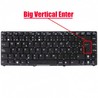Spanish Keyboard 9J.N2K82.C0U for Asus Eee PC 1215 1225 Frameless