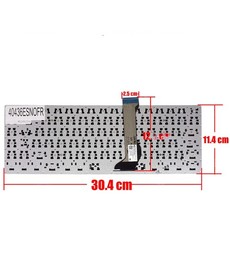 Spanische Tastatur NSK-UV4SU für Asus EeeBook E402 ohne Rahmen