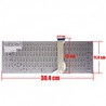 Teclado Español NSK-UV4SU para Asus EeeBook E402 Blanco sin marco