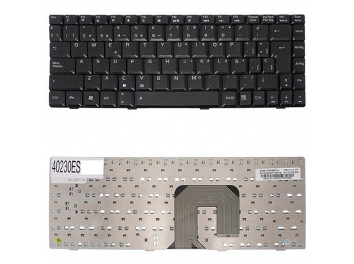 Clavier Espagnol MP-06836GB-528 pour ordinateur portable Asus F6 F9 U3S U6S