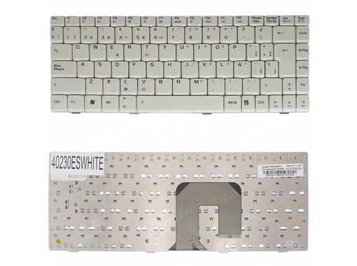 Teclado Español Blanco para Asus F6 F9 U3S U6S con referencia MP-06836GB-528