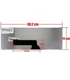 Teclado Espanhol V090462AS1 para portátil Asus K40 com estrutura preta