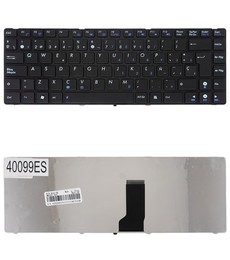 Teclado Español para Asus K42 K43 con marco, referencia 04GNV62KUS01-3