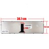 Spanish Keyboard V126202AK1 SP for Asus K93 K95 A93 A95 X93 laptop