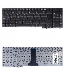 Spanish Keyboard 9J.N0B82.00U for Asus M51VA and F7L laptop with black frame