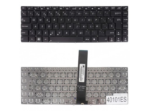 Spanische Tastatur für Asus N46 Serie Laptop ohne Rahmen, Referenz 0KN0-MF1SK13