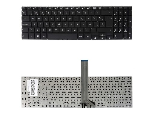Teclado Espanhol para Asus Pro P4540UQ sem moldura 90NX0101-R31US0
