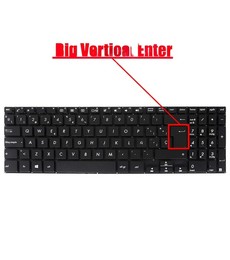 Teclado Espanhol para Asus Pro P4540UQ sem moldura 90NX0101-R31US0