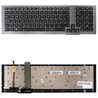 Teclado Español V126262CS2 para Asus ROG G75 G75V G75VW con retroiluminación y marco gris
