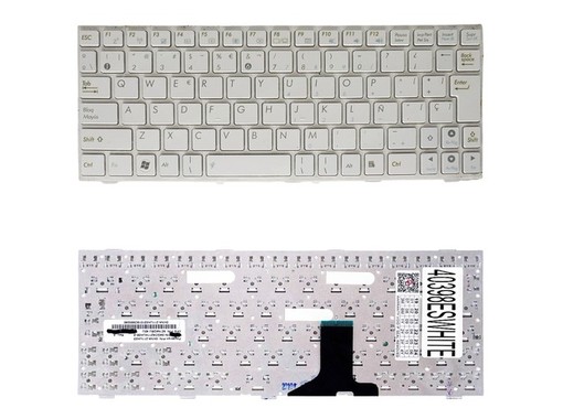 Teclado Español 0KNA-211UK03 para Asus Transformer Book T101M T101MT Blanco