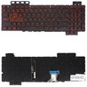 Clavier espagnol AEBKL403010 pour Asus TUF Gaming FX504 FX505 avec rétroéclairage rouge