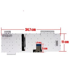 Clavier Espagnol AEBKL403010 pour Asus TUF Gaming FX504 FX505 Rétroéclairé