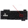 Clavier Espagnol AEBKL403010 pour Asus TUF Gaming FX504 FX505 Rétroéclairé