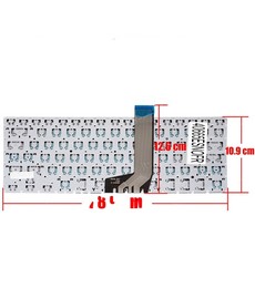Clavier Espagnol 90NB0FA7-R30290 pour Asus Vivobook 14 X405 sans cadre